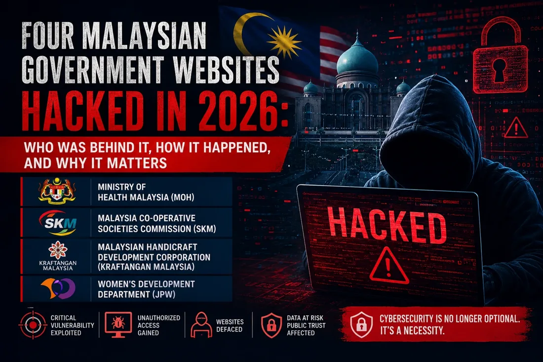 Four Malaysian Government Websites Hacked in 2026: What Happened and Why It Matters