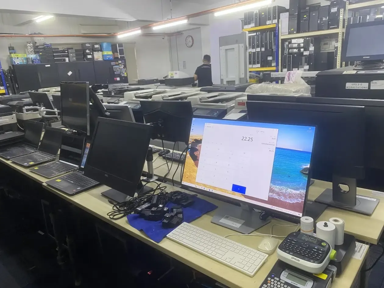 Cybergate IT engineer on an onsite client visit in Shah Alam, Selangor