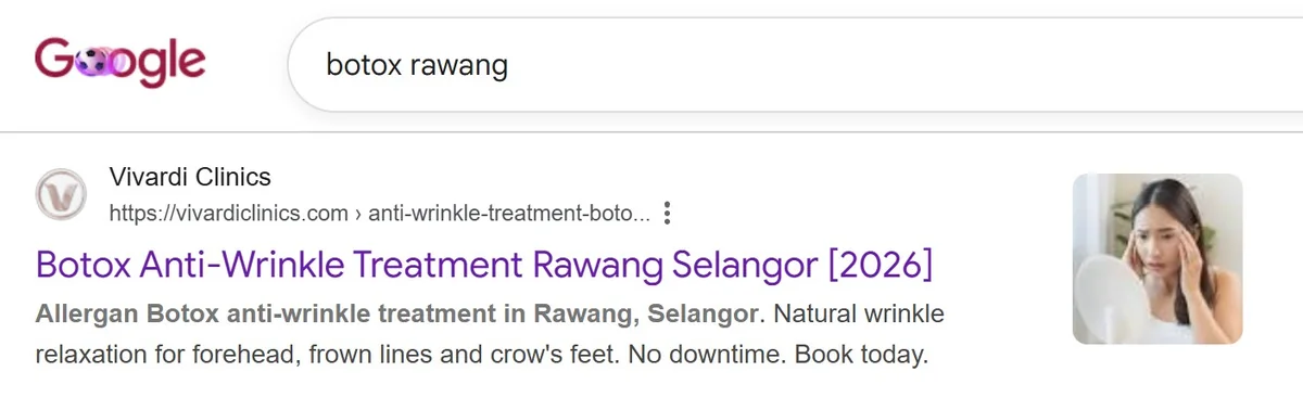 botox rawang