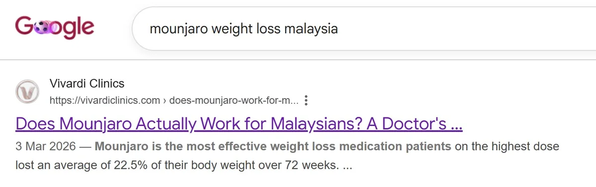 mounjaro weight loss malaysia