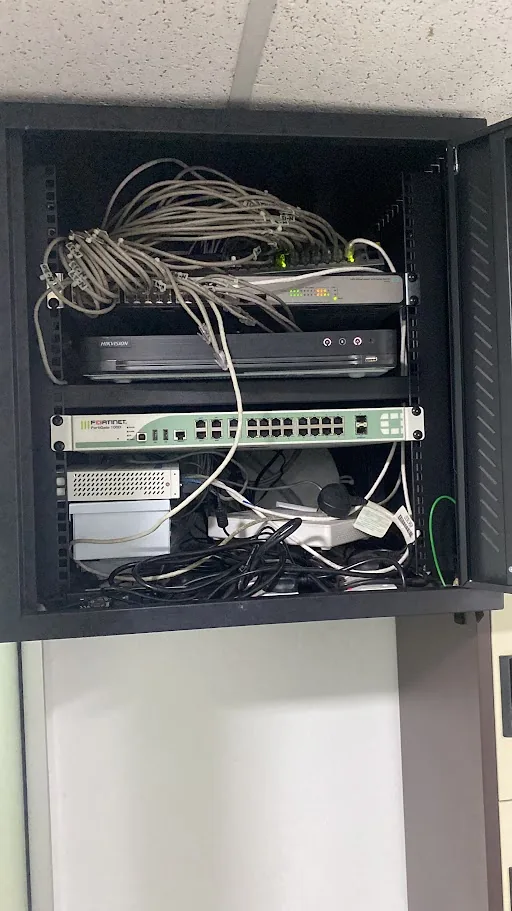 Network rack build-out - Cybergate Technology Malaysia